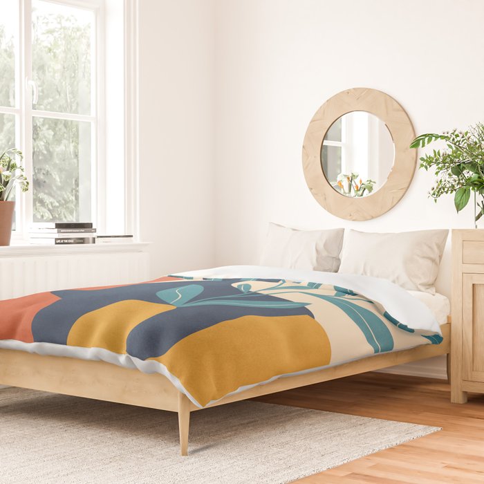 Shapes in Bloom 4 Duvet Cover Gallery Image 2