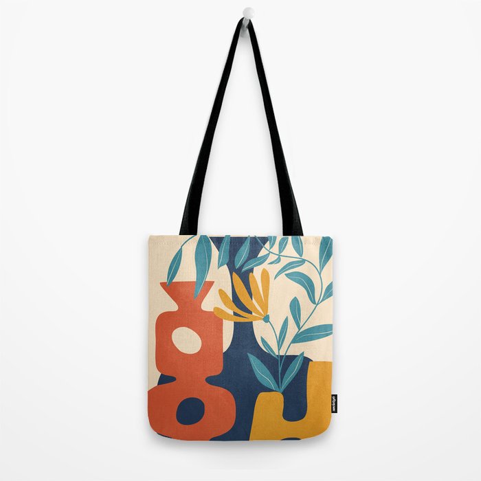 Shapes in Bloom 4 Tote Bag Gallery Image 2