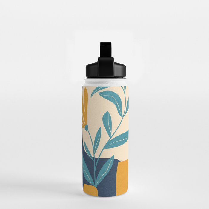 Shapes in Bloom 4 Water Bottle Gallery Image 2