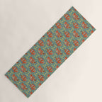 Floral Dragon Chinoiserie  Yoga Mat Gallery Image 1