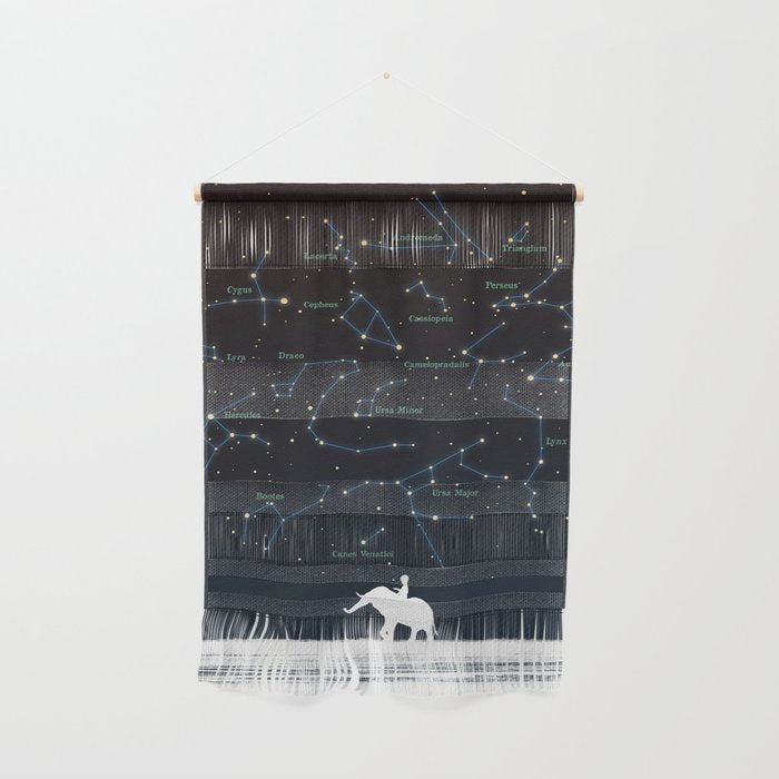 Falling star constellation Wall Hanging Gallery Image 1