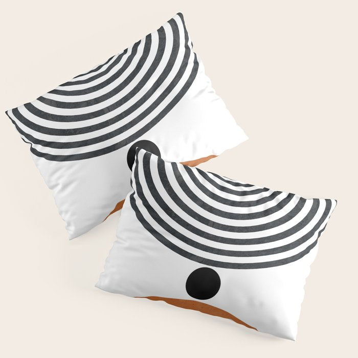 Abtract Modern Pillow Sham Gallery Image 1