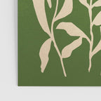 Olive Green Leaves: Mid Century Edition Poster Gallery Image 3