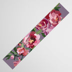 Happy peony lilac background Table Runner Gallery Image 3