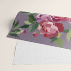 Happy peony lilac background Wrapping Paper Gallery Image 2