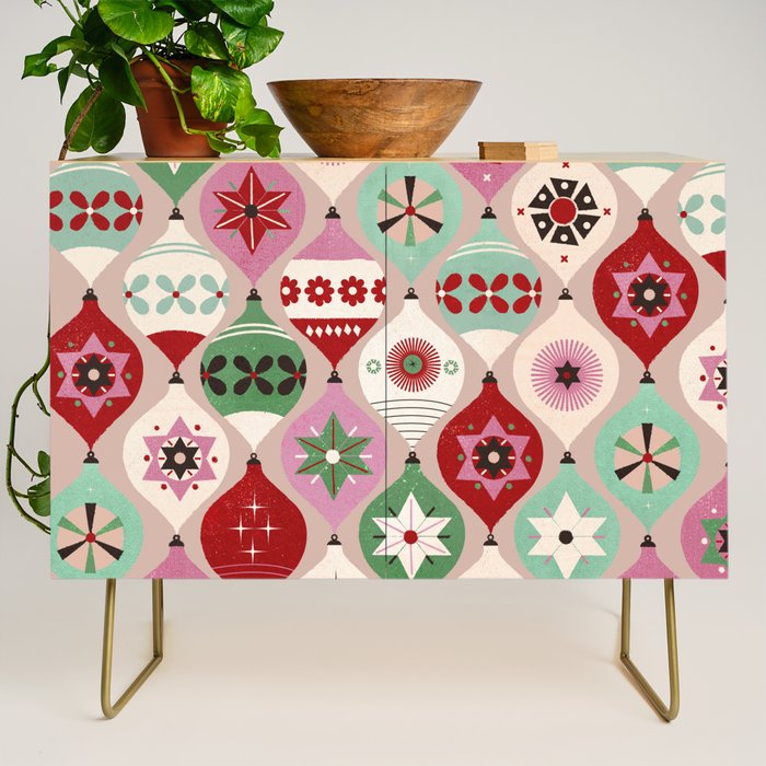Festive Baubles Pattern Credenza Gallery Image 1