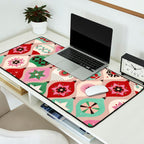 Festive Baubles Pattern Desk Mat Gallery Image 2