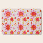 Smiling Flower Faces  Cutting Board Gallery Image 1