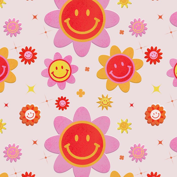 Smiling Flower Faces  Coffee Mug Gallery Image 2