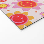 Smiling Flower Faces  Welcome Mat Gallery Image 2