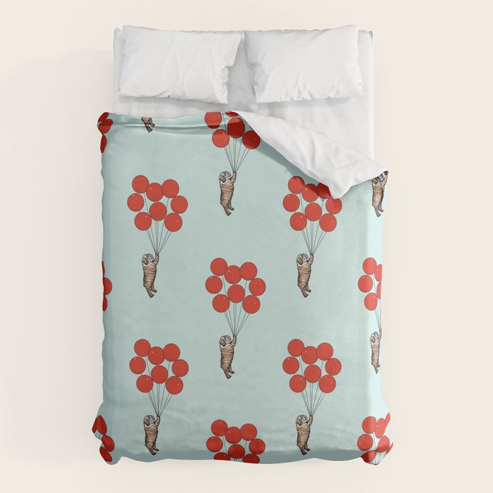 I Believe I Can Fly English Bulldog Duvet Cover Gallery Image 6