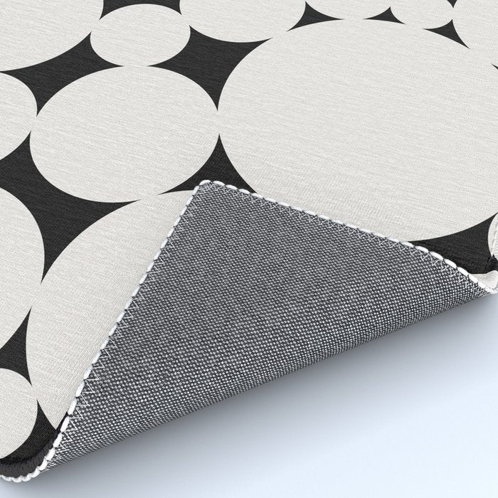 Circular Collage - Black and White Rug Gallery Image 4