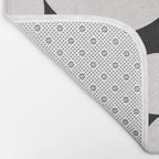 Circular Collage - Black and White Bath Mat Gallery Image 2