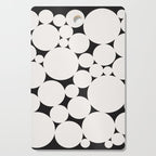 Circular Collage - Black and White Cutting Board Gallery Image 1