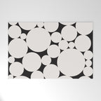 Circular Collage - Black and White Welcome Mat Gallery Image 1