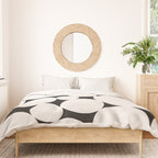 Circular Collage - Black and White Duvet Cover Gallery Image 3