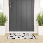 Circular Collage - Black and White Welcome Mat Gallery Image 3