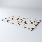 Circular Collage - Black and White Rug Gallery Image 3