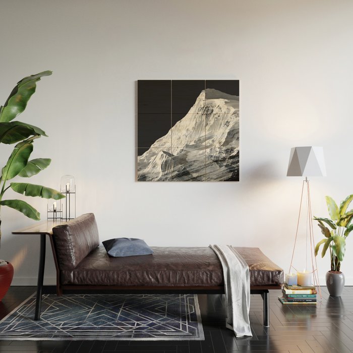 mountain  7 Wood Wall Art Gallery Image 2