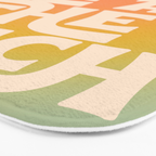 Meet Me At The Beach - Modern Typography Print Bath Mat Gallery Image 3