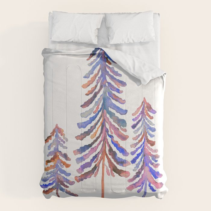 Pine Trees - Vintage Palette Comforter Gallery Image 6