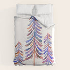 Pine Trees - Vintage Palette Duvet Cover Gallery Image 6