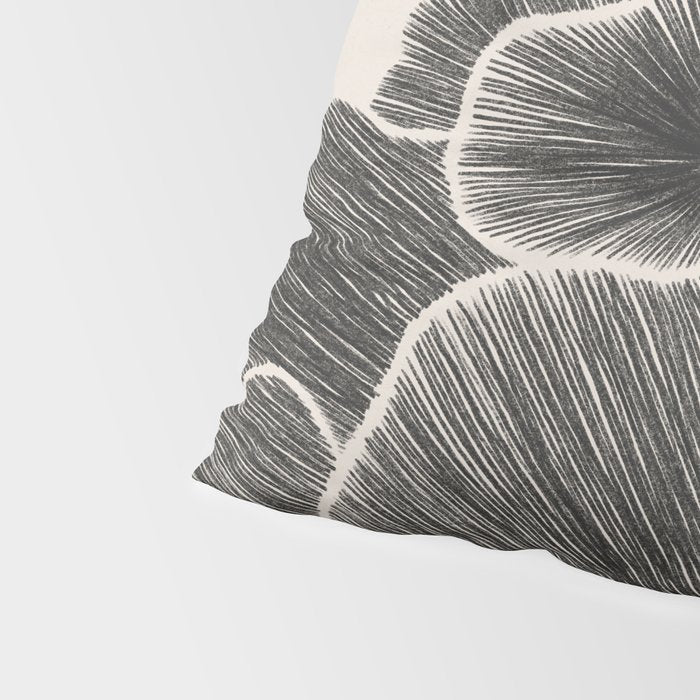Black Peony I Pillow Sham Gallery Image 4