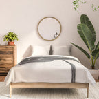Black Peony I Comforter Gallery Image 3