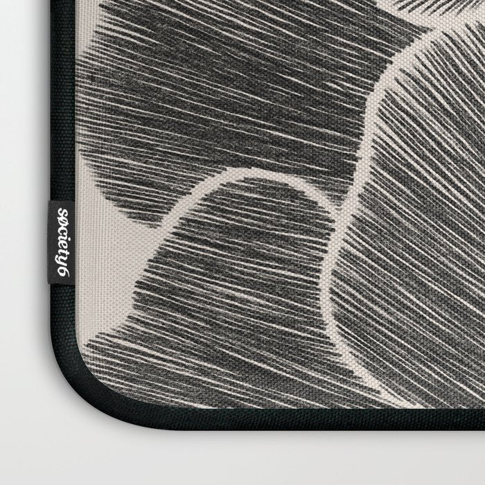 Black Peony I Laptop Sleeve Gallery Image 3