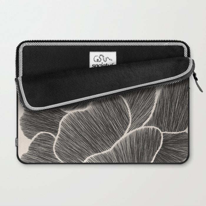 Black Peony I Laptop Sleeve Gallery Image 2