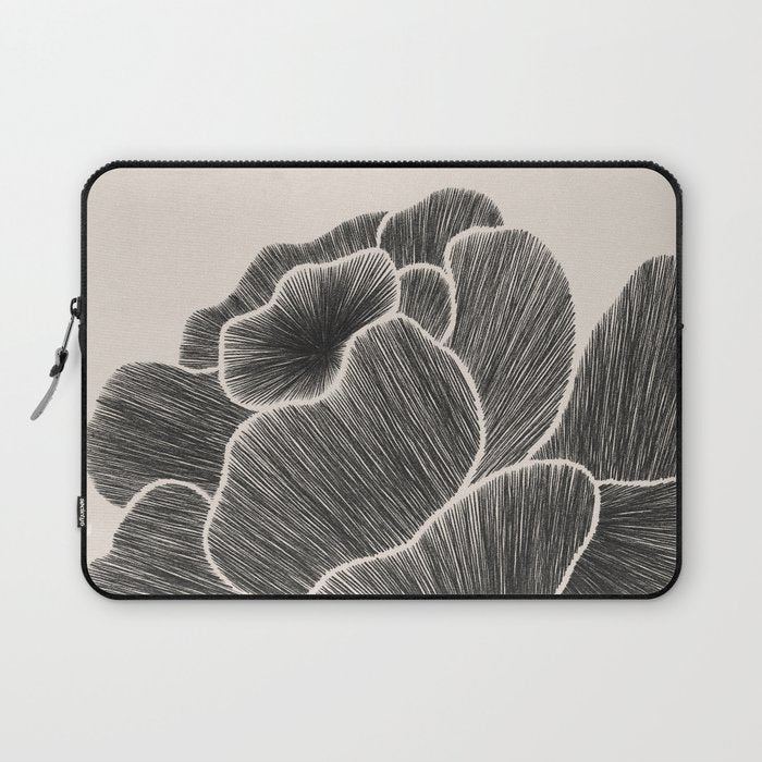 Black Peony I Laptop Sleeve Gallery Image 1