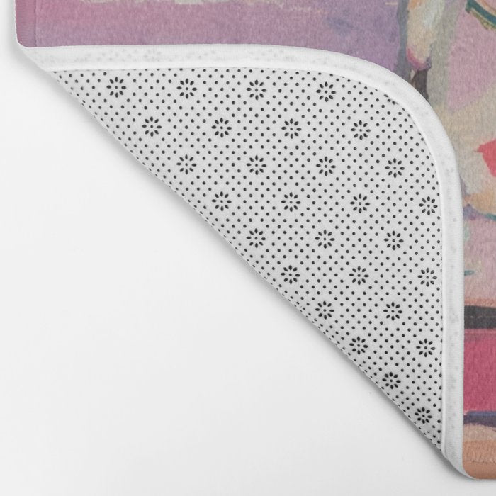 Woman Love for Books Bath Mat Gallery Image 2