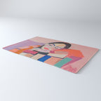 Woman Love for Books Rug Gallery Image 3