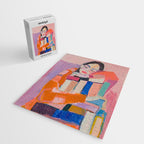 Woman Love for Books Jigsaw Puzzle Gallery Image 2