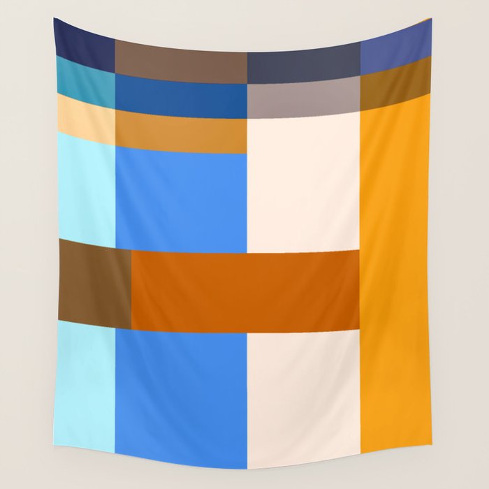 Seasonal Color Block Wall Tapestry Gallery Image 4