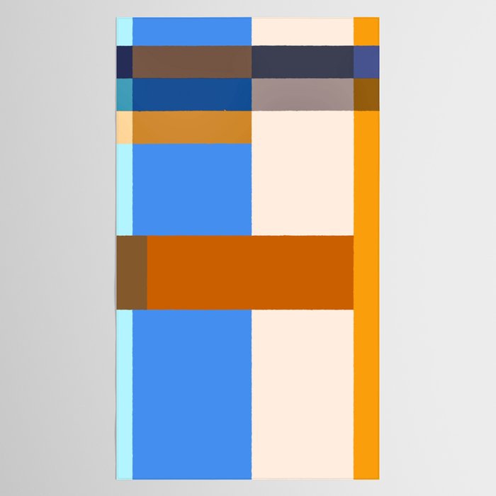 Seasonal Color Block Tablecloth Gallery Image 2