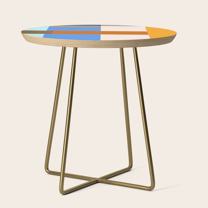 Seasonal Color Block Side Table Gallery Image 1