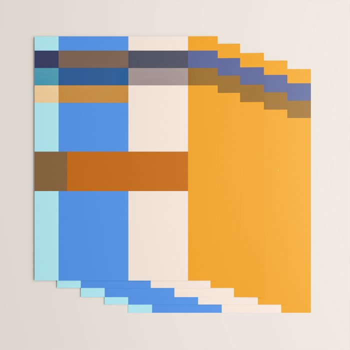 Seasonal Color Block Wrapping Paper Gallery Image 3