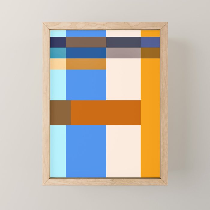 Seasonal Color Block Mini Art Print Gallery Image 1