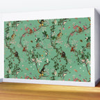 Monkey World Green Wall Mural Gallery Image 2