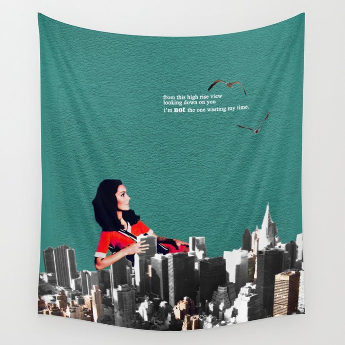 High Rise View Wall Tapestry Gallery Image 4