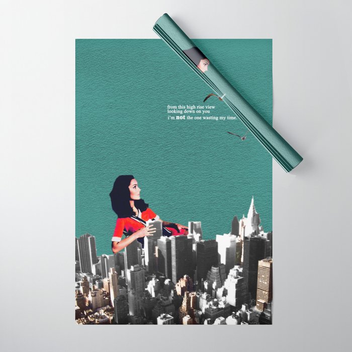 High Rise View Wrapping Paper Gallery Image 1