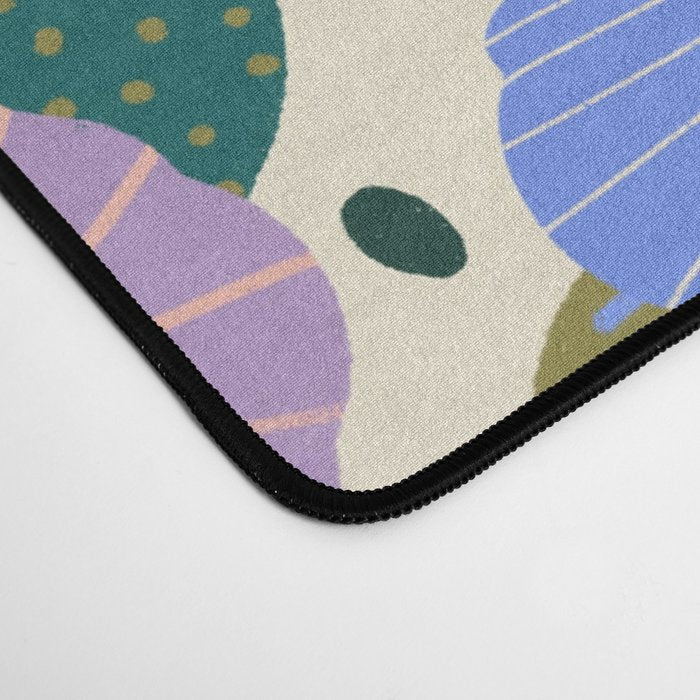 Pure Joy - colorful Floral  Desk Mat Gallery Image 4