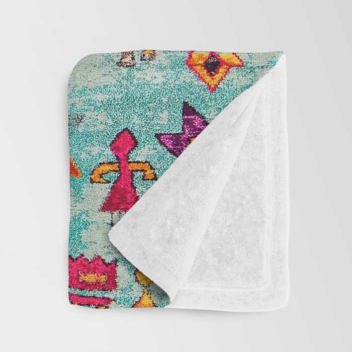 N178 - Antique Oriental Traditional Berber Bohemian Moroccan Style  Throw Blanket Gallery Image 3