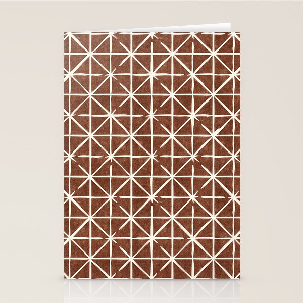 geometric triangles - brandywine Stationery Card Gallery Image 1