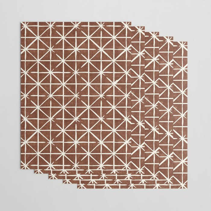 geometric triangles - brandywine Wrapping Paper Gallery Image 3