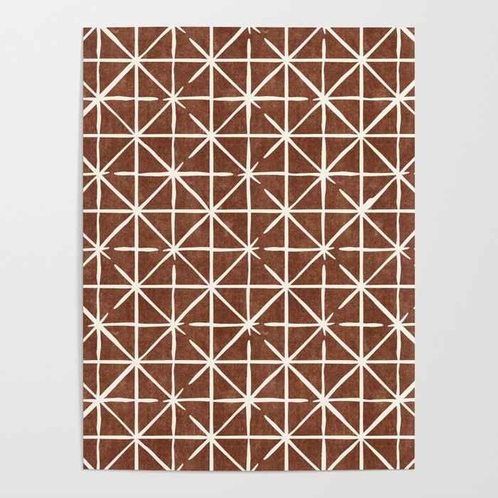 geometric triangles - brandywine Poster Gallery Image 1