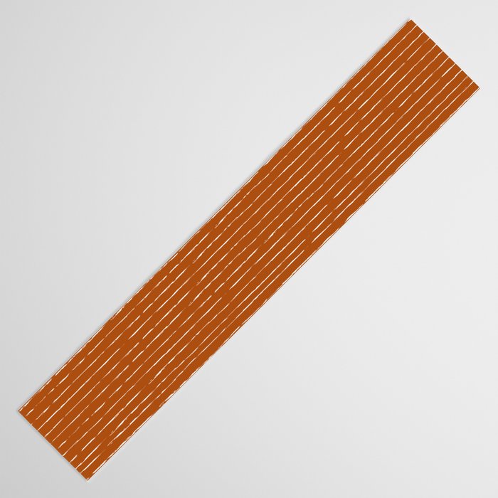 Lines II (Rust) Table Runner Gallery Image 3