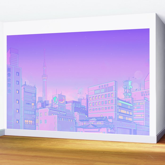 Sailor City Wall Mural Gallery Image 2