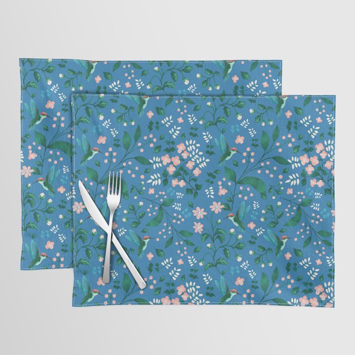 Hummingbird Garden II Placemat Gallery Image 1